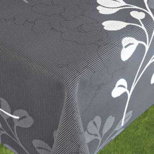 obrus biesiadny Summer Heart, anthracite-white